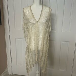 Sexy Michaela beach cover/knit top